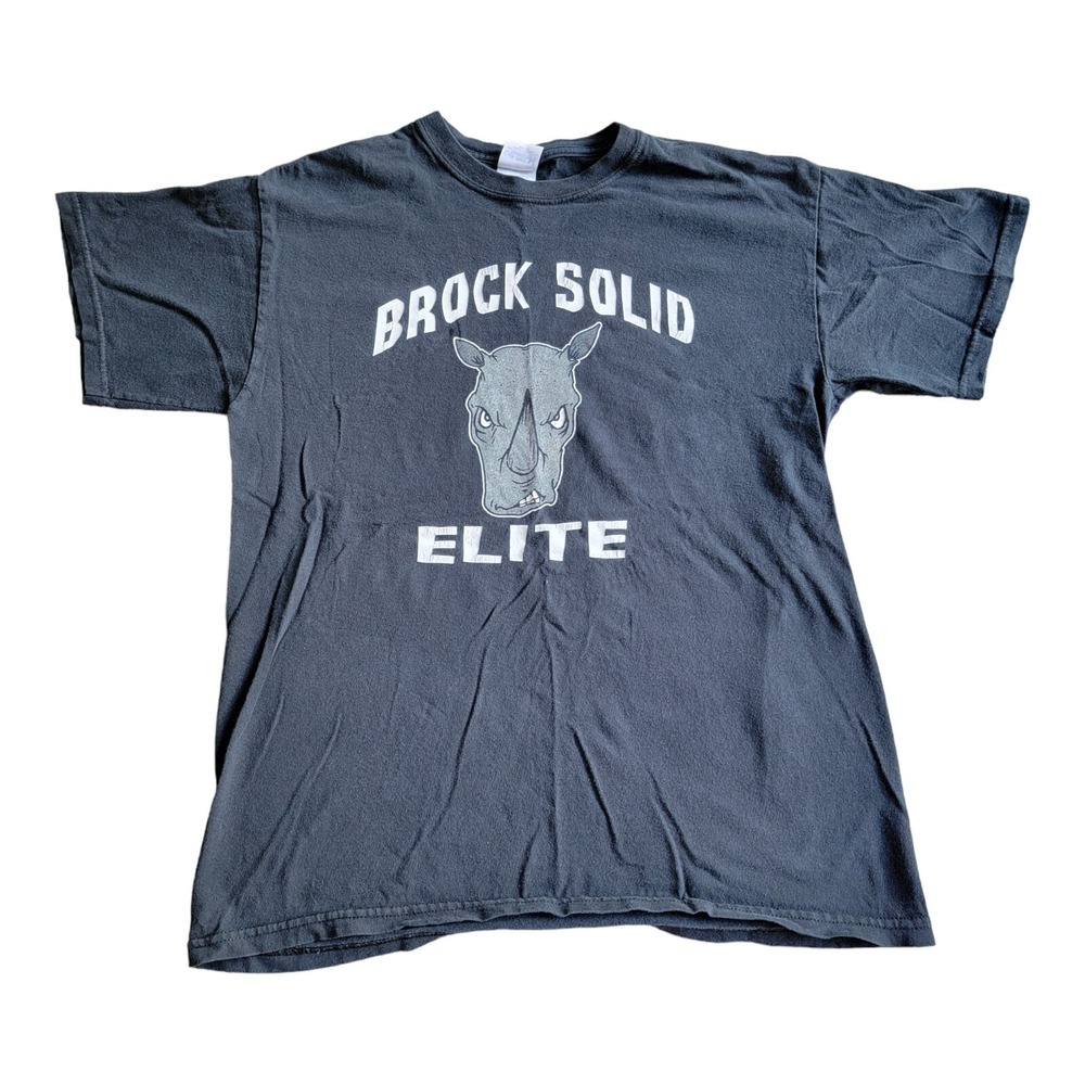 Brock Solid Elite - No Regrets T'Shirt Men Black‎ Medium Rhino